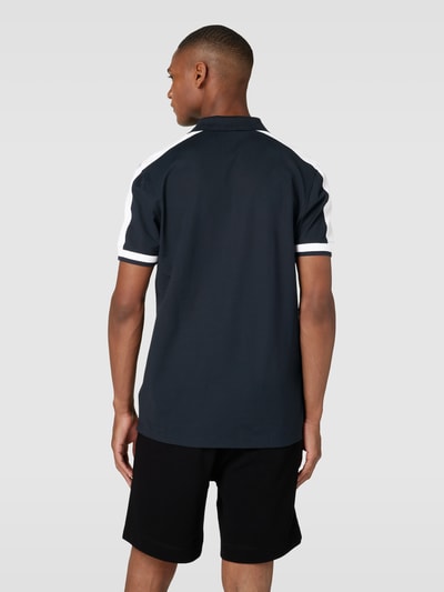 Christian Berg Men Poloshirt mit Reißverschluss Marine 5