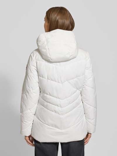 G.I.G.A. DX Gewatteerd regular fit jack met capuchon Offwhite - 5