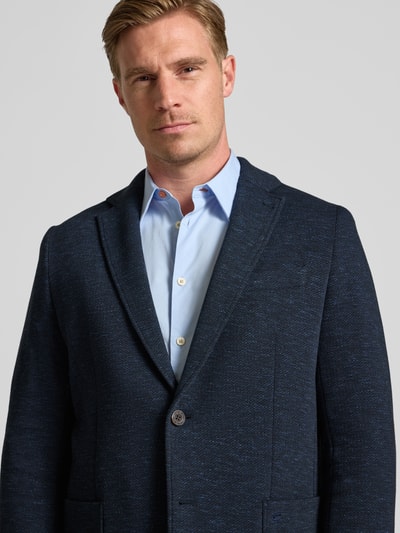 camel active Regular fit 2-knoops colbert met reverskraag Marineblauw - 3