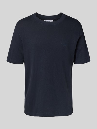 Marc O'Polo Denim Regular fit T-shirt van puur katoen Donkerblauw - 2