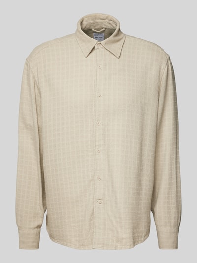 Only & Sons Regular fit vrijetijdsoverhemd van viscosemix, model 'LATHAM' Beige - 2