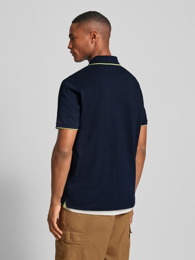 Paul & Shark Regular Fit Poloshirt mit Label-Print Marine 5