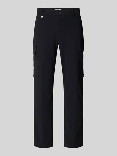 Antony Morato Skinny fit broek met applicatie, model 'BJORN' Zwart - 2
