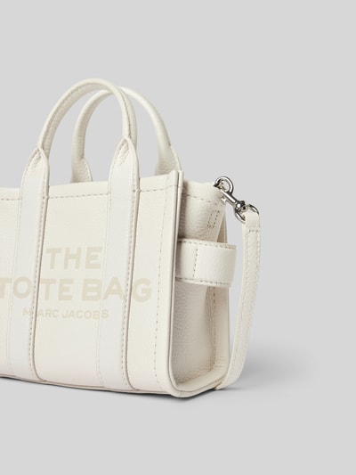 Marc Jacobs Tote Bag mit Label-Print Weiss 3