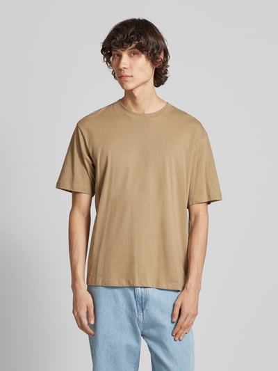 Jack & Jones T-Shirt mit Rundhalsausschnitt Modell 'BRADLEY' Beige 4