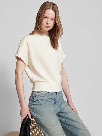 Scotch & Soda Sweatshirt mit 1/2-Arm Ecru 3