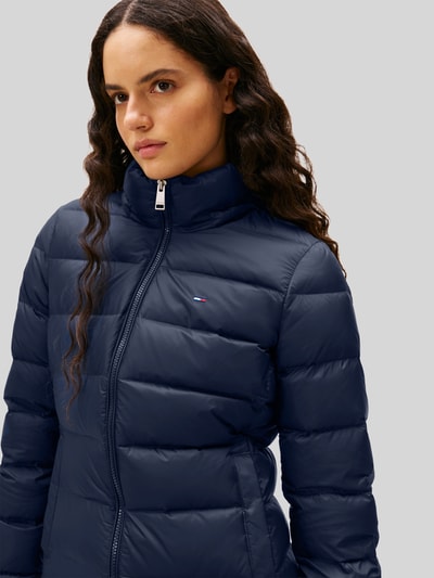 Tommy Jeans Płaszcz puchowy z odpinanym kapturem Granatowy 1
