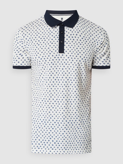 Prince Bowtie Poloshirt van piqué Offwhite - 2