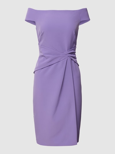 Lauren Ralph Lauren Cocktailkleid in Wickel-Optik Modell 'SARAN' Lavender 2