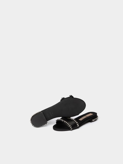N°21 Pantolette mit Glitzer-Details Schwarz 5