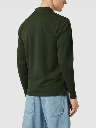 Gant Poloshirt im langärmeligen Design Dunkelgrün 5