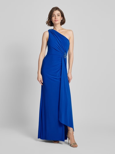 Adrianna Papell Abendkleid mit One-Shoulder-Träger Royal 4