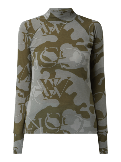 G-Star Raw Longsleeve aus Baumwolle Modell 'Lecite' Khaki 2