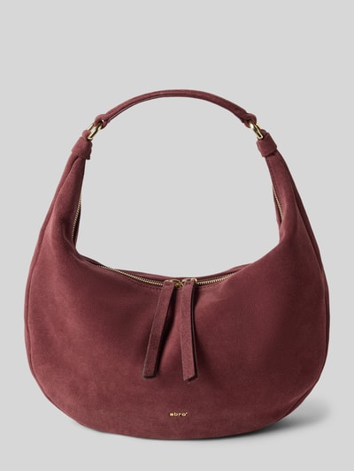 Abro Handtasche aus Leder mit Tragehenkel Modell 'NANA' Dunkelrot 2