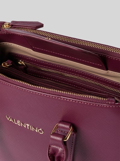 VALENTINO BAGS Handtas met labeldetail Bordeaux - 4