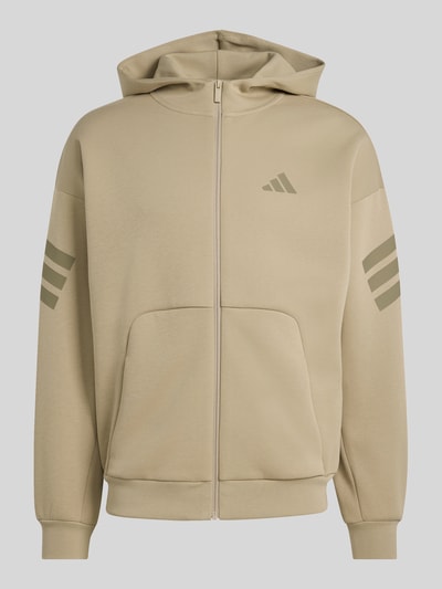 adidas Sportswear Regular Fit Trainingsjacke mit Kapuze Oliv 2