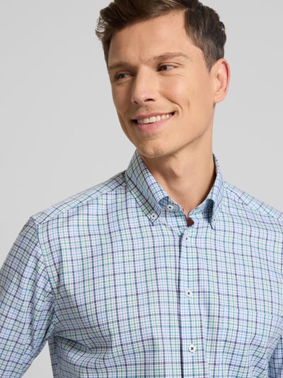 ETERNA Comfort Fit Business-Hemd aus Baumwolle mit Kentkragen Gruen 3