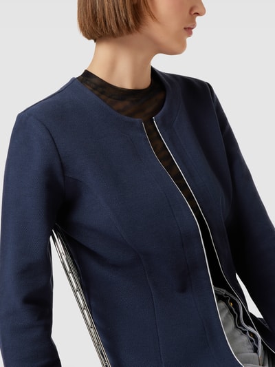 Betty Barclay Blazer met structuurmotief Marineblauw - 3