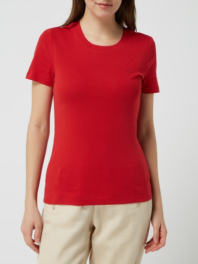 s.Oliver RED LABEL T-Shirt aus Baumwolle  Rot 4