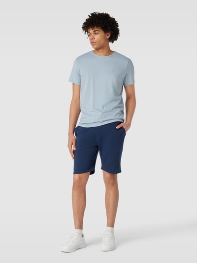 Blend Sweatshorts met elastische band Marineblauw - 1