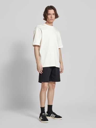 SERGIO TACCHINI T-shirt met labelstitching, model 'SIMBA' Offwhite - 1