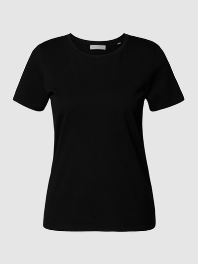 Marc O'Polo T-shirt met ronde hals Zwart - 2