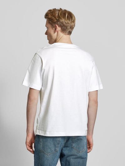 Jack & Jones T-Shirt mit Motiv-Print Weiss 5