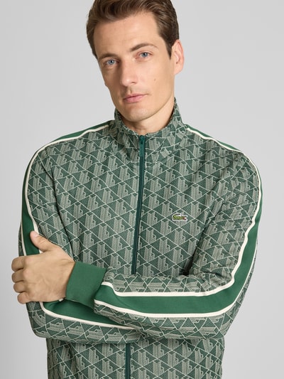 Lacoste Regular fit sweatjack met katoen Groen - 3