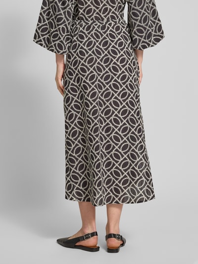 Christian Berg Woman Maxirock mit elastischem Bund Black 5