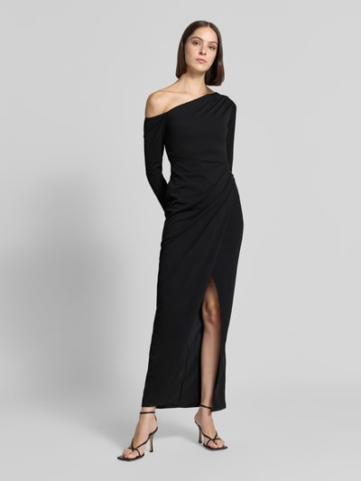 Lipsy Abendkleid im One-Shoulder-Look mit Raffungen Black 4