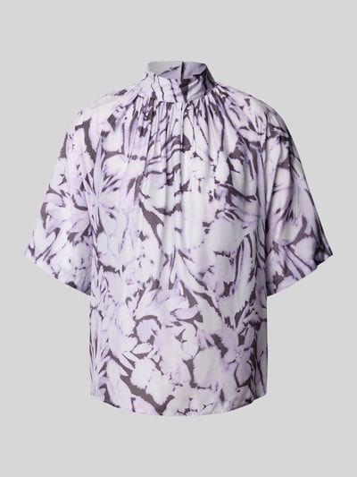 Windsor Blusenshirt aus Viskose-Seiden-Mix Flieder 2