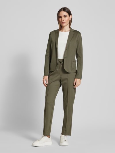 s.Oliver RED LABEL Blazer in unifarbenem Design mit Paspeltaschen Khaki 1