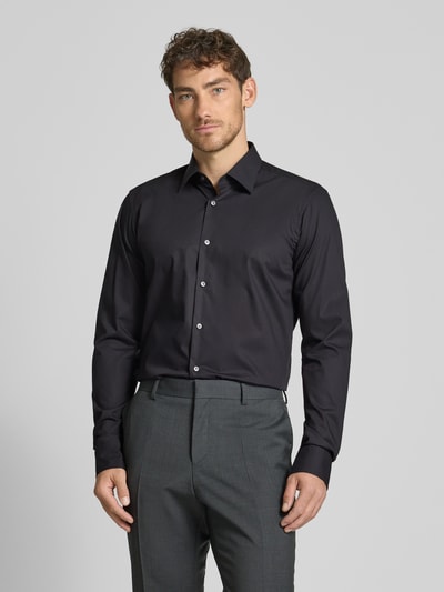 BOSS Regular Fit Businesshemd mit extra langem Arm Black 4