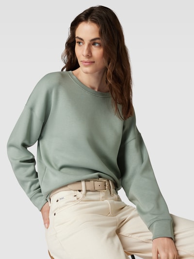 MSCH Copenhagen Sweatshirt mit überschnittenen Schultern Modell 'IMA Q' Schilf 3