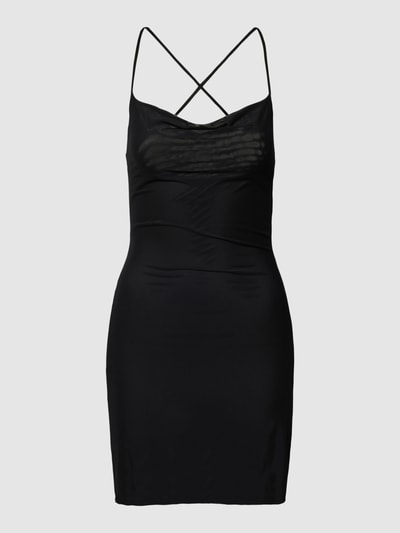 Review Minikleid mit Allover-Muster Black 2