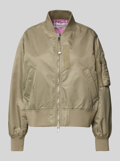 Blonde No. 8 Bomberjacke mit Zweiwege-Reißverschluss Khaki 2