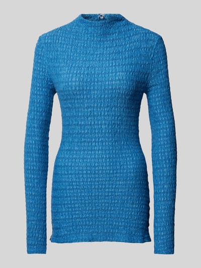 Ivy Oak Longsleeve mit Strukturmuster Modell 'TOSKA' Ocean 1