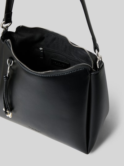 Seidenfelt Torebka z zawieszką model ‘SANDVE MIDI HOBO’ Czarny 5