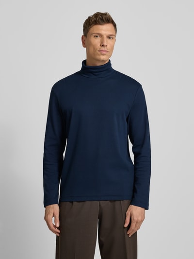 Tom Tailor Golf o kroju regular fit z mieszanki bawełny Granatowy 4