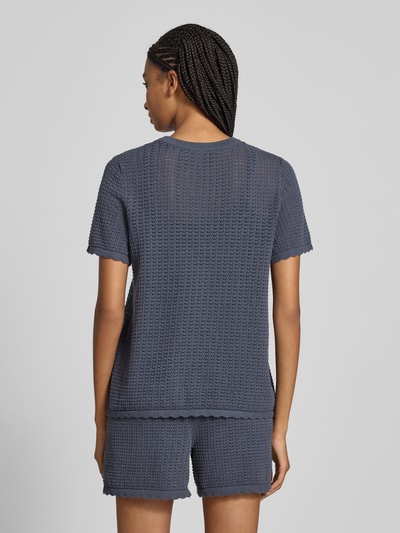 Pieces Loose Fit T-Shirt aus reiner Baumwolle Modell 'SCOUT' Marine 5