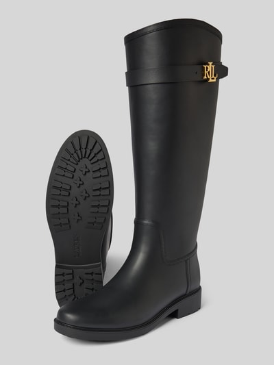 Lauren Ralph Lauren Laarzen met doornsluiting Zwart - 4