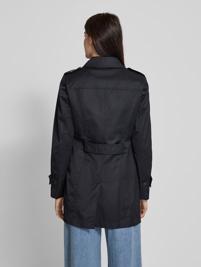 Fuchs Schmitt Trenchcoat mit Leistentaschen Marine 5