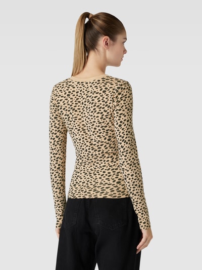 Levi's® Longsleeve mit Animal-Print Sand 5