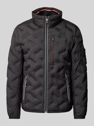 Tom Tailor Steppjacke mit Stehkragen Black 2