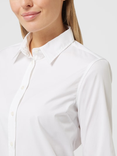 Fynch-Hatton Overhemdblouse met stretch  Wit - 3