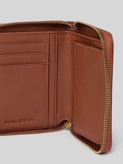 Marc O'Polo Portemonnaie aus echtem Rindsleder Cognac 3