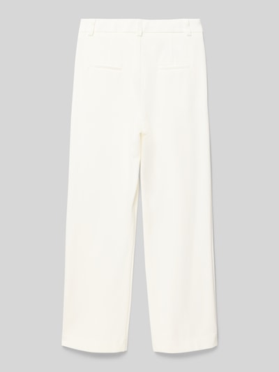 DANAMADE stoffen broek met Achterzakken Ecru - 3