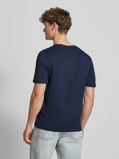 Jack & Jones T-Shirt mit Label-Print Modell 'SIMON' Marine 5