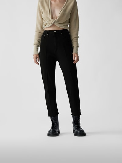 No21 High Waist Straight Fit Jeans Schwarz 4