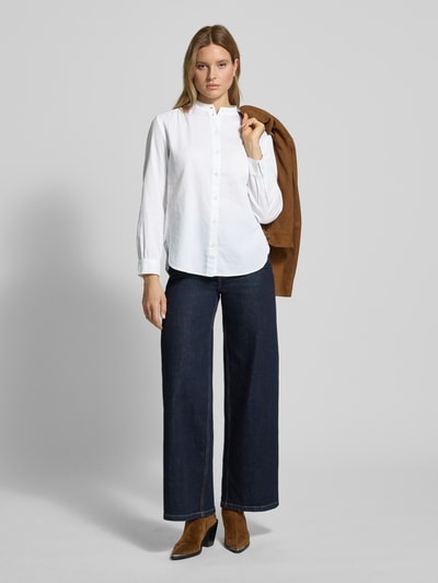 Marc O'Polo Relaxed fit overhemdblouse van puur katoen Wit - 1